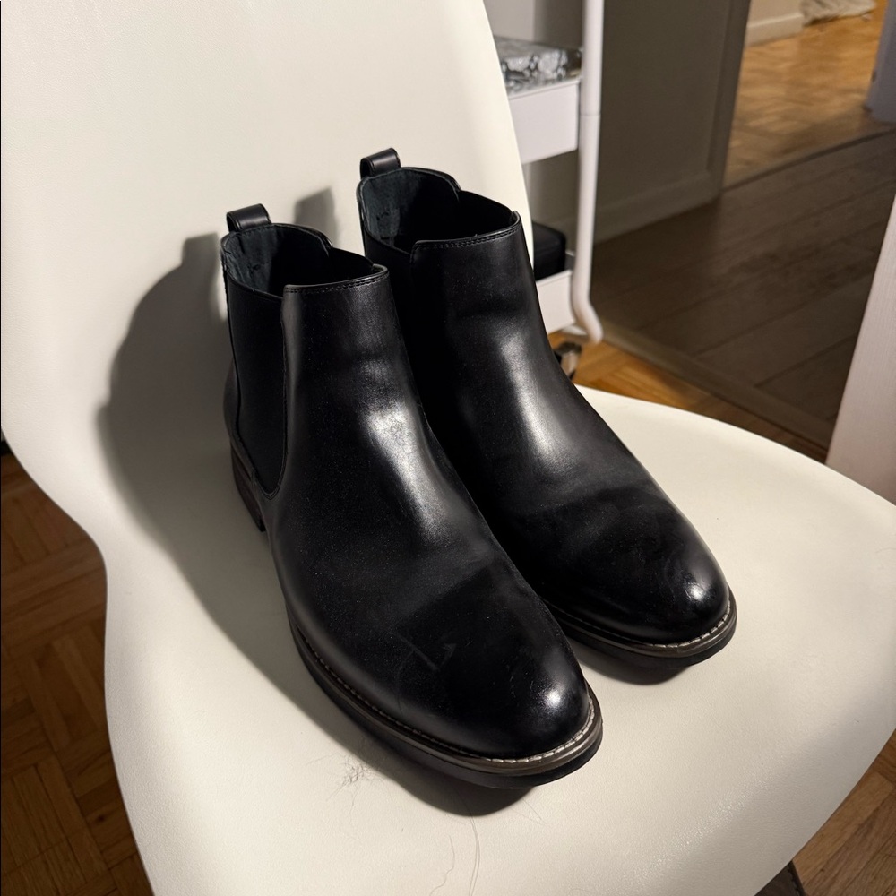 Bruno Marc Black Chelsea Boot